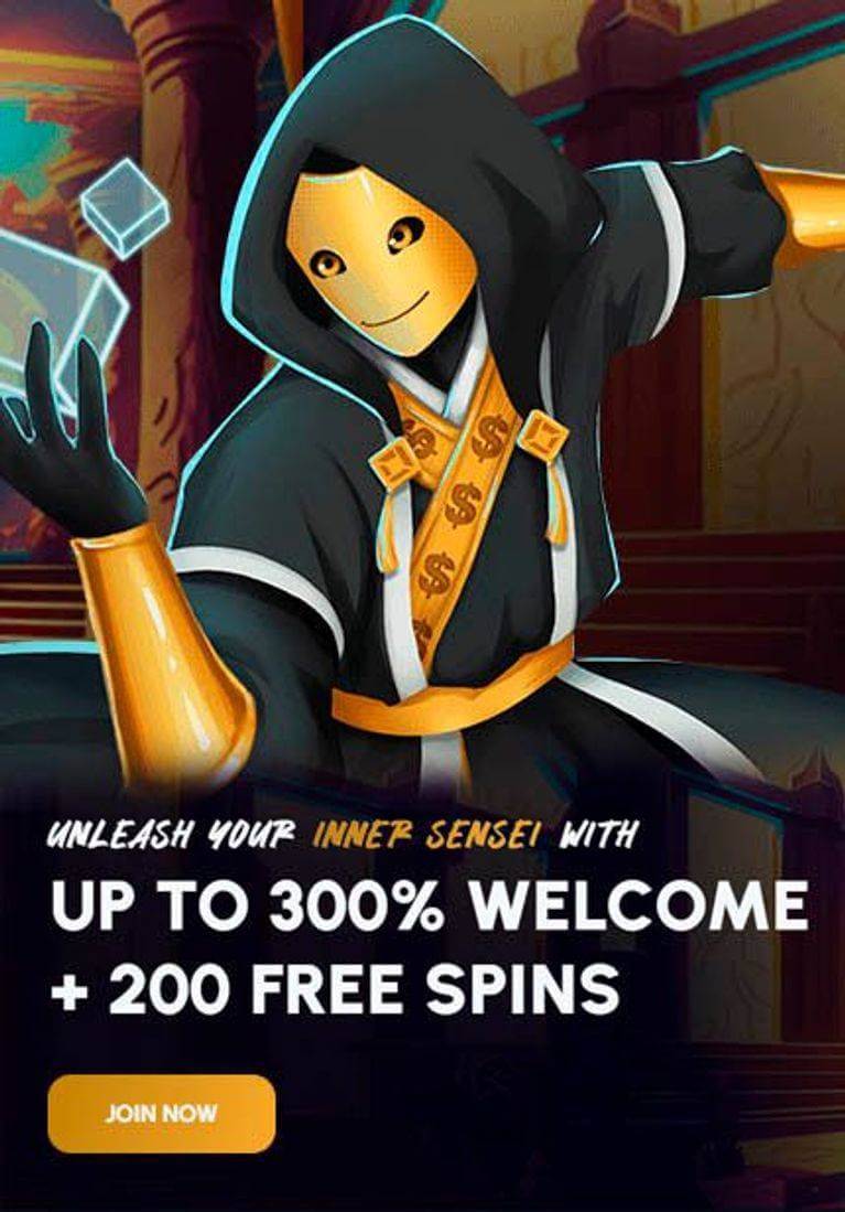 Sensei Games mobile sign up view